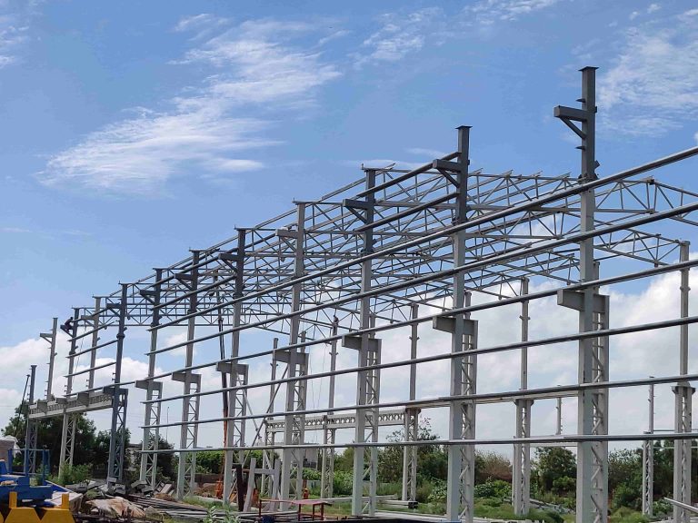 Rectangular square structural steel tubes & pipes solution used in pre-engineered building structures for industrial plant