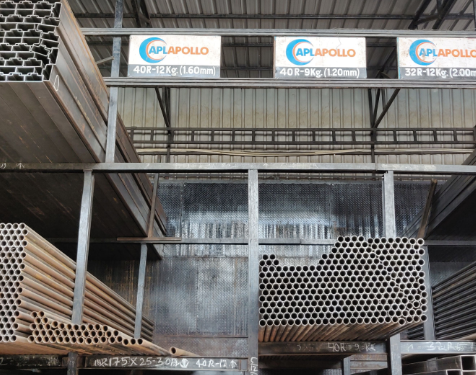 Apollo circular & T shaped structural steel pipes